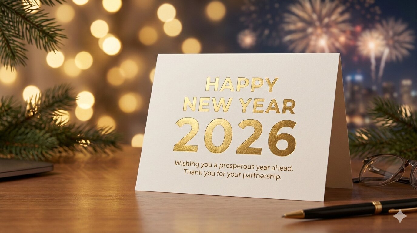 Chào mừng năm 2026 Sắp xếp kỳ nghỉ năm mới của chúng tôi.