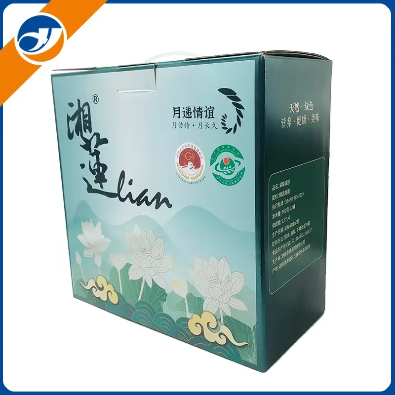 Hộp quà tặng giấy sóng cầm tay