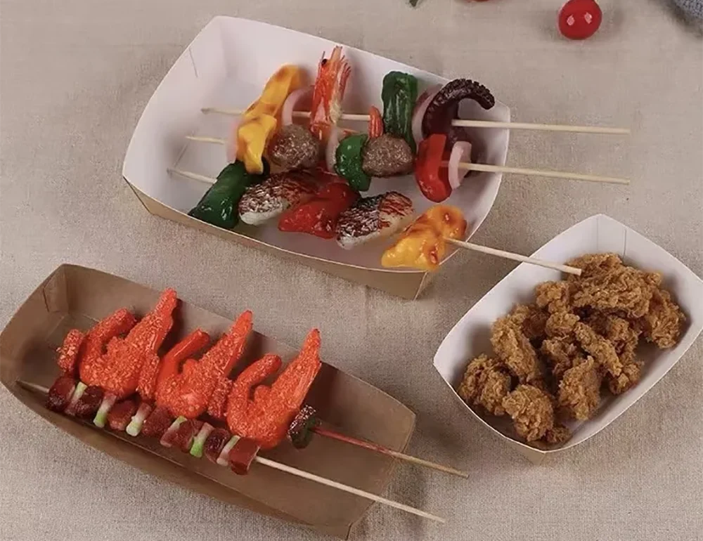 Paper Boat Tray