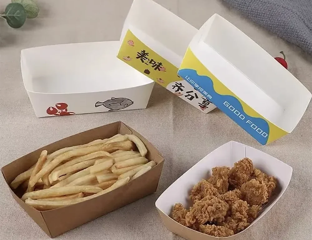 Paper Boat Tray