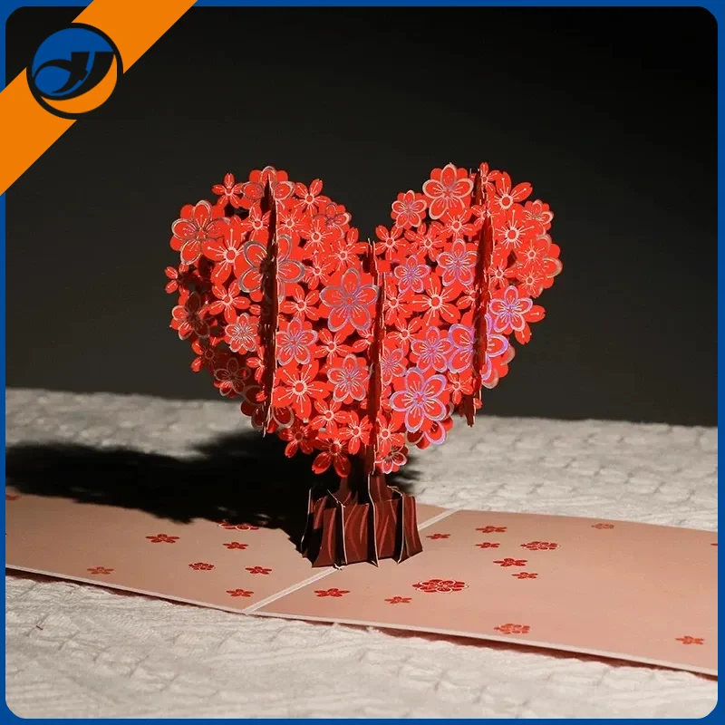 Thẻ giấy 3D Valentine
